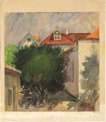 Захаров Павел Григорьевич. Городской пейзаж